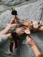 Shawnigan Gala 2026: Matching Corsage & Boutonnière Set