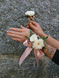 Shawnigan Gala 2026: Matching Corsage & Boutonnière Set