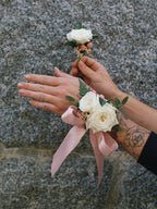 Shawnigan Gala 2026: Matching Corsage & Boutonnière Set