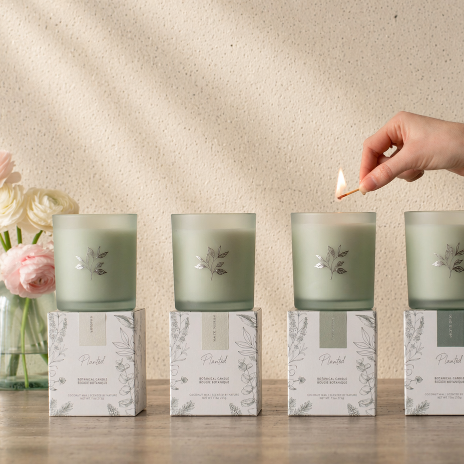 Planted Botantical Candles - Limited Edition Spring/Summer